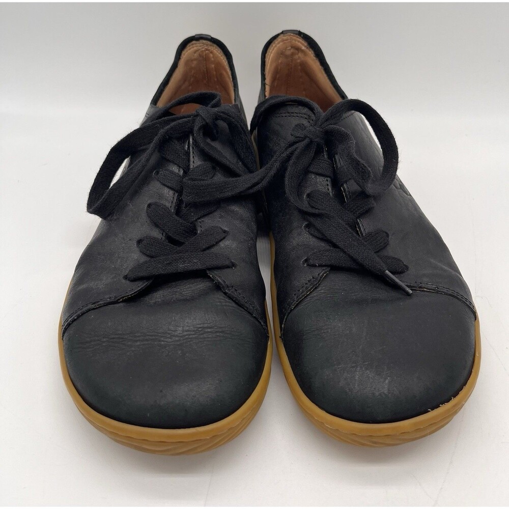 VIVOBAREFOOT Addis Soul Womens Sneakers 9 EU 40 Black Leather Minimalist
